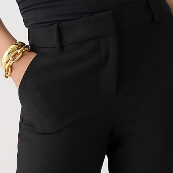 J CREW Sydney wide-leg pant in four-season stretch - Picture 3 of 4